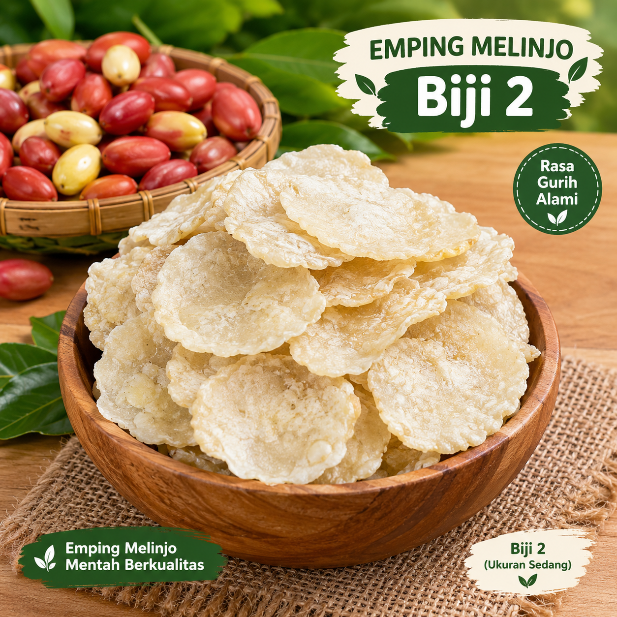 Emping Melinjo Biji 2